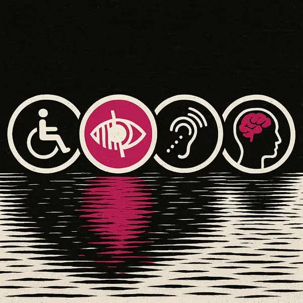 pictogrammes représentant les différents handicaps